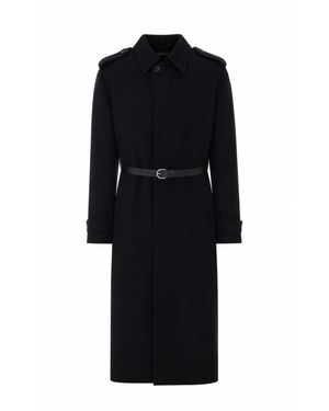 Ann Demeulemeester Giaccone Back - Nero