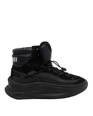 Moon Boot Sneakers Alte Nere Moon247 Xlace Mid - Nero