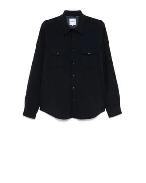 Aspesi Giacca-Camicia Blu - Nero