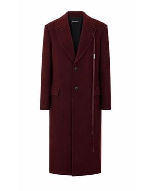 Ann Demeulemeester Giaccone Rosso - Viola