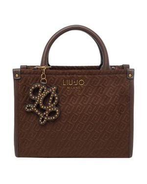 Liu Jo Borsa Tote Marrone Scuro