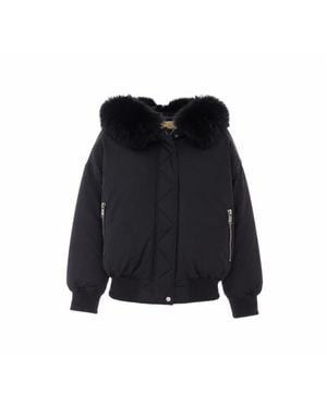 MICHAEL Michael Kors Giacca Bomber Corta Nera - Blu