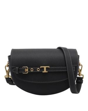 Tod's Borsa A Tracolla Tim Mini Nera - Nero