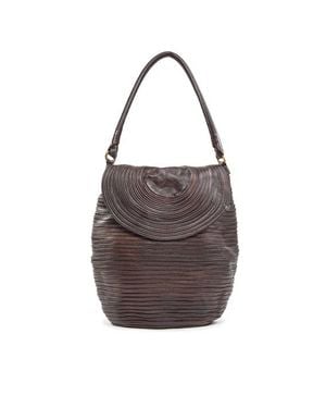 Majo Monospalla Patta - Marrone