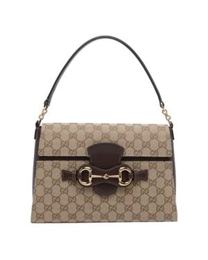 Gucci Borsa A Mano Horsebit Duomo - Metallizzato