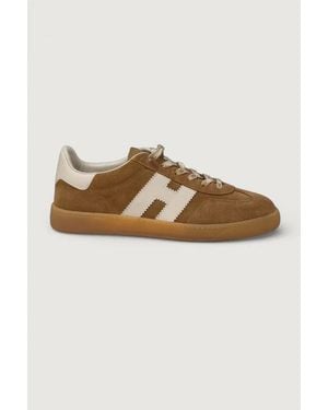 Hogan Sneaker Bassa Allacciata Cuoio - Multicolore