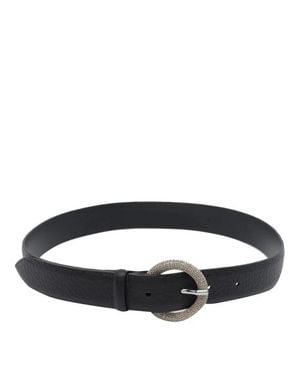 Orciani Cintura Nera - Blu