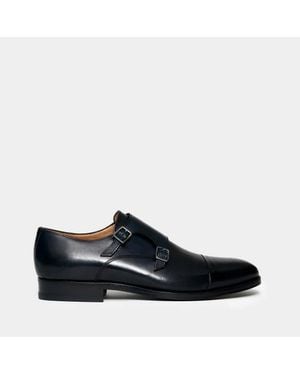 Ortigni Scarpa Doppia Fibia - Blu