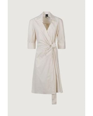 Pinko Aline Abito Comfort Popeline - Bianco