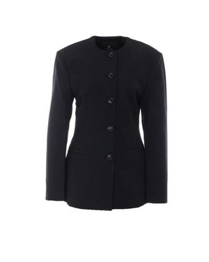Anine Bing Blazer Huda Nero