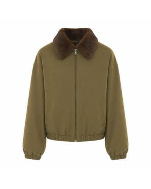 ELEH Giacca Bomber Verde Oliva