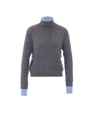 ELEH Maglia Grigia - Blu