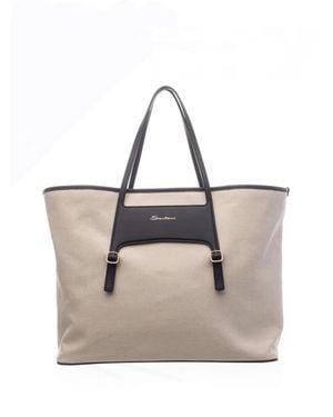 Santoni Shopping Bag - Neutro