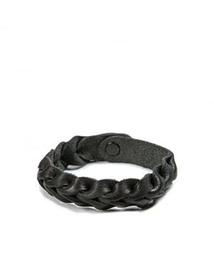 Trippen Bracciale Intrecciato - Verde