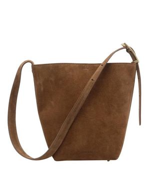 Anine Bing Borsa A Secchiello Medium Elly - Marrone