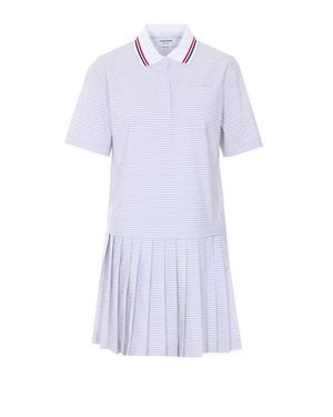 Thom Browne Abito Grigio - Blu