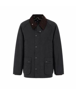 Barbour Giacca Cerata Bedale - Nero