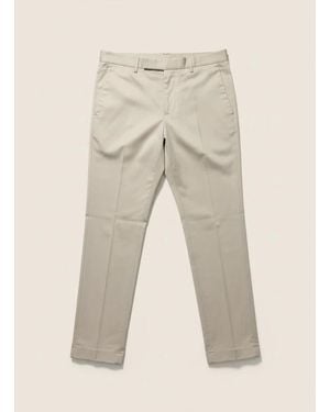 PT01 Pantalone Dieci Luxury Stretch - Neutro