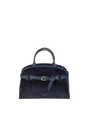 Coccinelle Borsa A Mano Strutturata Sabine - Blu