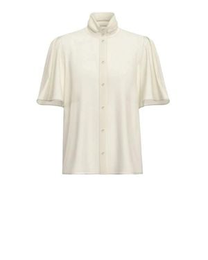 Marella Camicia Avorio - Bianco