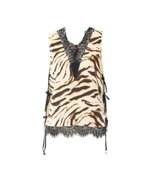 Ganni T-Shirt E Polo - Bianco
