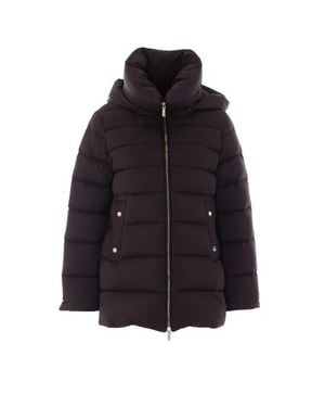 Moorer Giaccone Marrone - Blu
