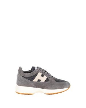 Hogan Sneakers Basse Grigie - Bianco