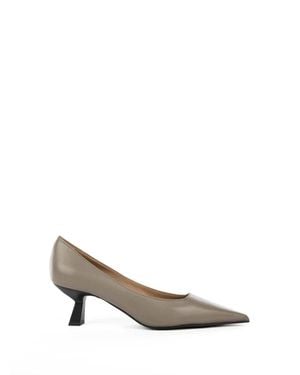 Roberto Festa Scarpe Con Tacco Taupe - Metallizzato