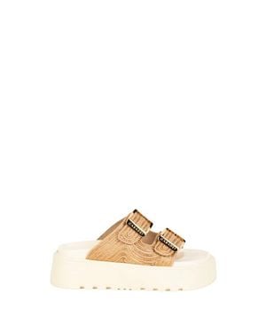 Casadei Ciabatta Birky Thaiti Oro - Metallizzato