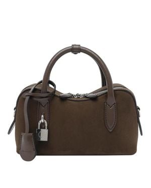 Stella McCartney Borsa A Mano Small Ryder - Marrone