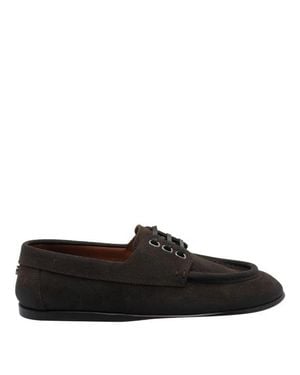Dolce & Gabbana Scarpe Derby Marroni - Nero