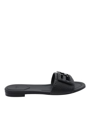 Fendi Ciabatte Baguette Nere - Nero