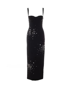 Des Phemmes Abito Lungo Bustier - Nero