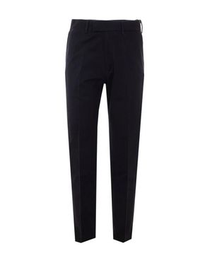 Tom Ford Pantaloni Chino Neri - Blu