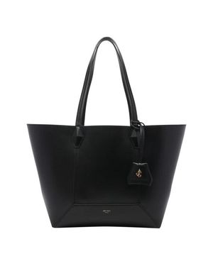 Jimmy Choo Borsa Tote Media Nera - Nero