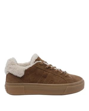 Hogan Sneakers H705 Allacciato H - Marrone