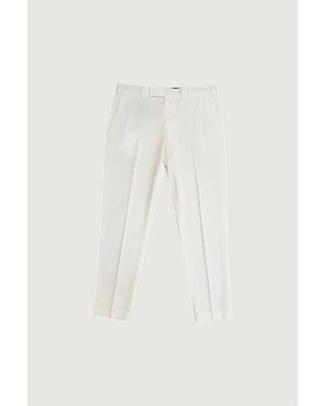 PT01 Pantalone Rebel Stretch Clean - Bianco