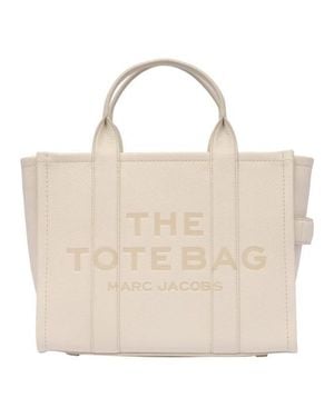 Marc Jacobs Borsa Tote Media The Leather - Neutro