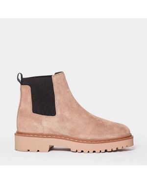 Hogan Stivaletto Con Elastici Laterali - Marrone