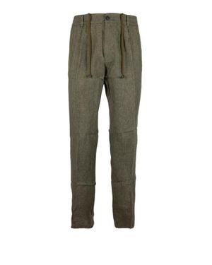 Cruna Pantaloni Oliva - Verde