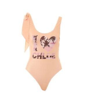 Chloé Costume Da Bagno Intero Rosa