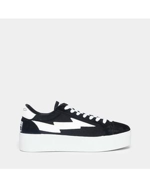Sanyako Sneaker Nera - Blu