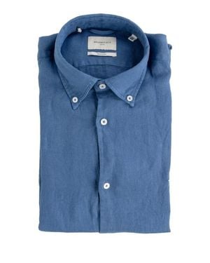 Brooksfield Camicie Acquario - Blu