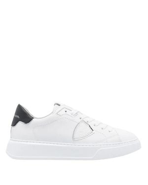 Philippe Model Sneakers Basse Temple Bianche - Bianco
