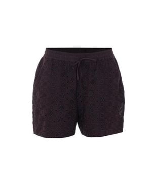 Pinko Pantaloncini Marroni Liz - Blu