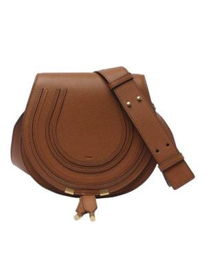 Chloé Borsa A Sella Marcie - Marrone