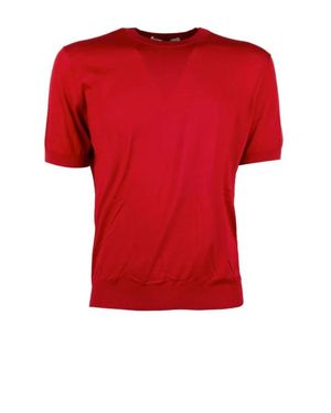 Brooksfield T-Shirt E Polo Cardinale - Rosso