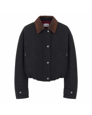 Des Phemmes Giaccone Bomber Nero