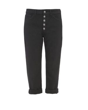 Dondup Jeans Velluto - Nero