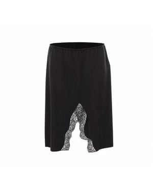 Saint Laurent Gonna Mini - Nero